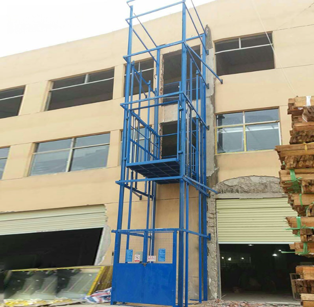 清流建材厂室外物料提升