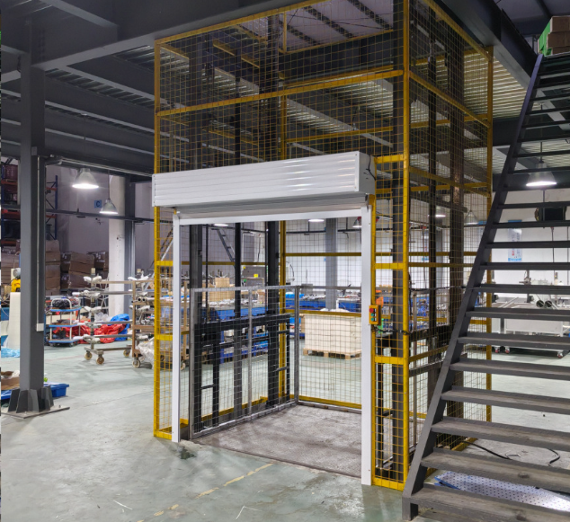 清流食品厂物料提升