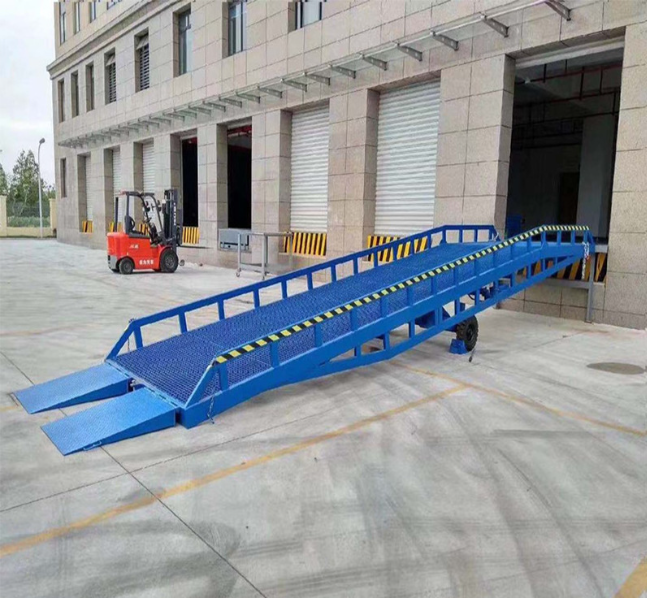 清流移动式登车桥装卸