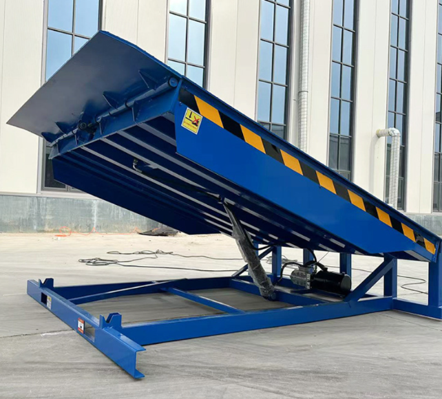 清流固定式登车桥应用