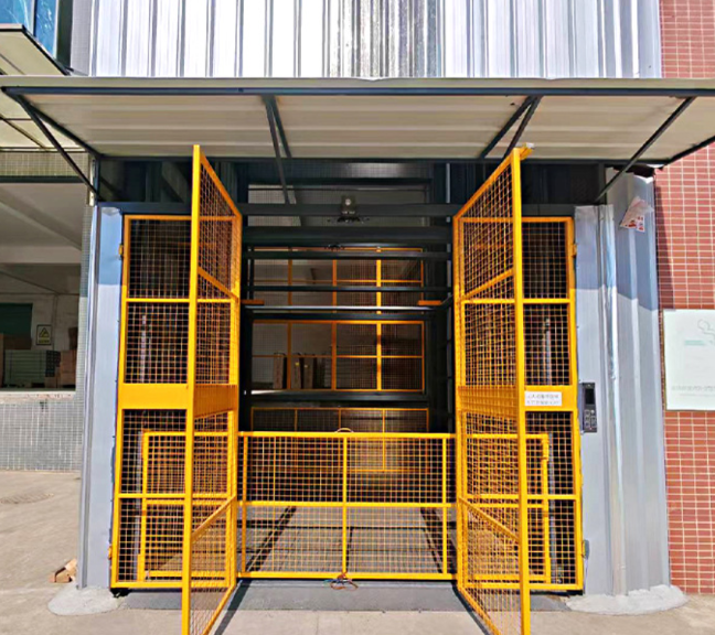 清流导轨式升降平台