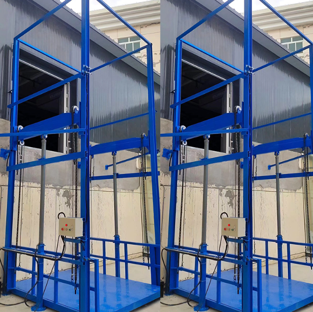 清流导轨式升降货梯